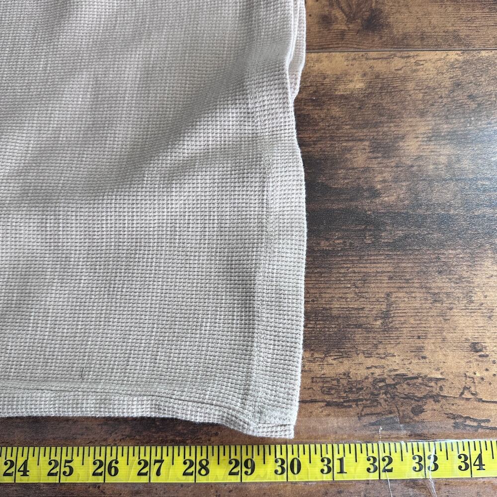 NWT James Perse 100 Cotton Waffle Wide Leg Lounge Pants XL Tan MSRP 225 - Picture 5 of 10